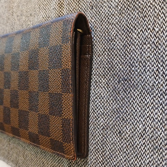 Authentic Louis Vuitton Damier Porte Feiulle Brazza - Picture 4 of 16